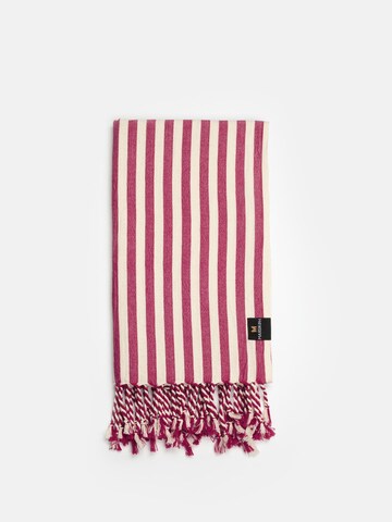 MARSIKOH Beach Towel 'Regal' in Red: front