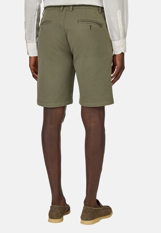 Boggi Milano Slimfit Hose in Grün