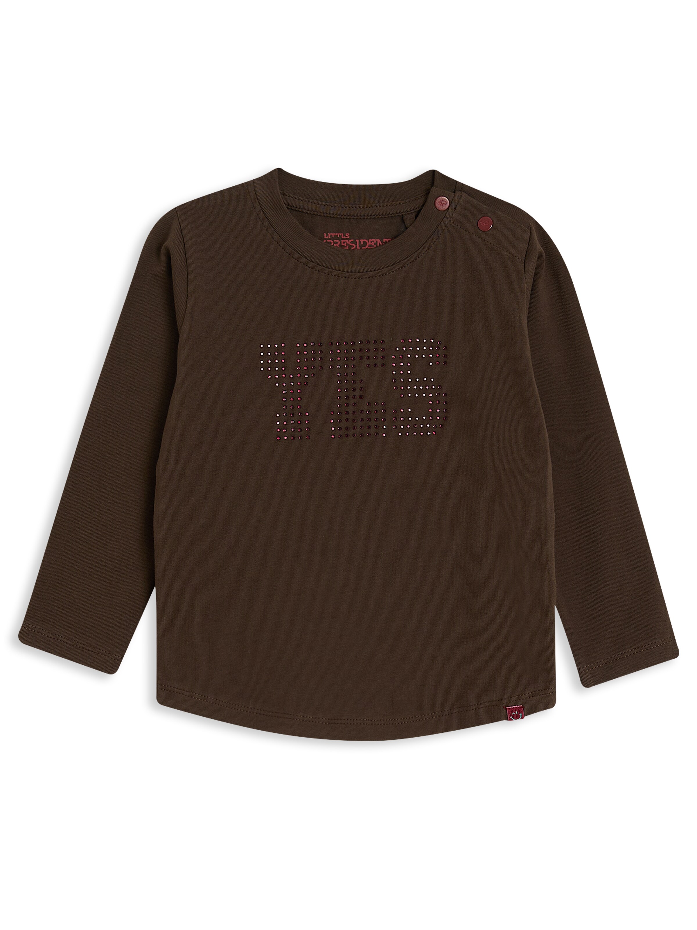 4PRESIDENT Shirt 'Kelly' in Brown: front