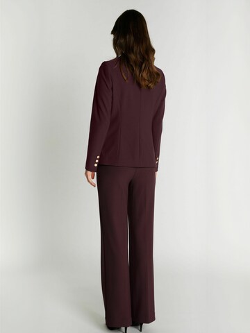 RUE de FEMME - Regular Calças ' ComfyOlana ' em vermelho: atrás