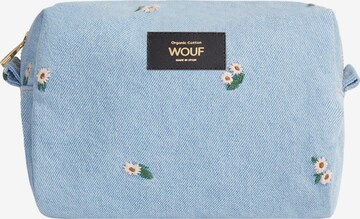 Beauty case di Wouf in blu: frontale