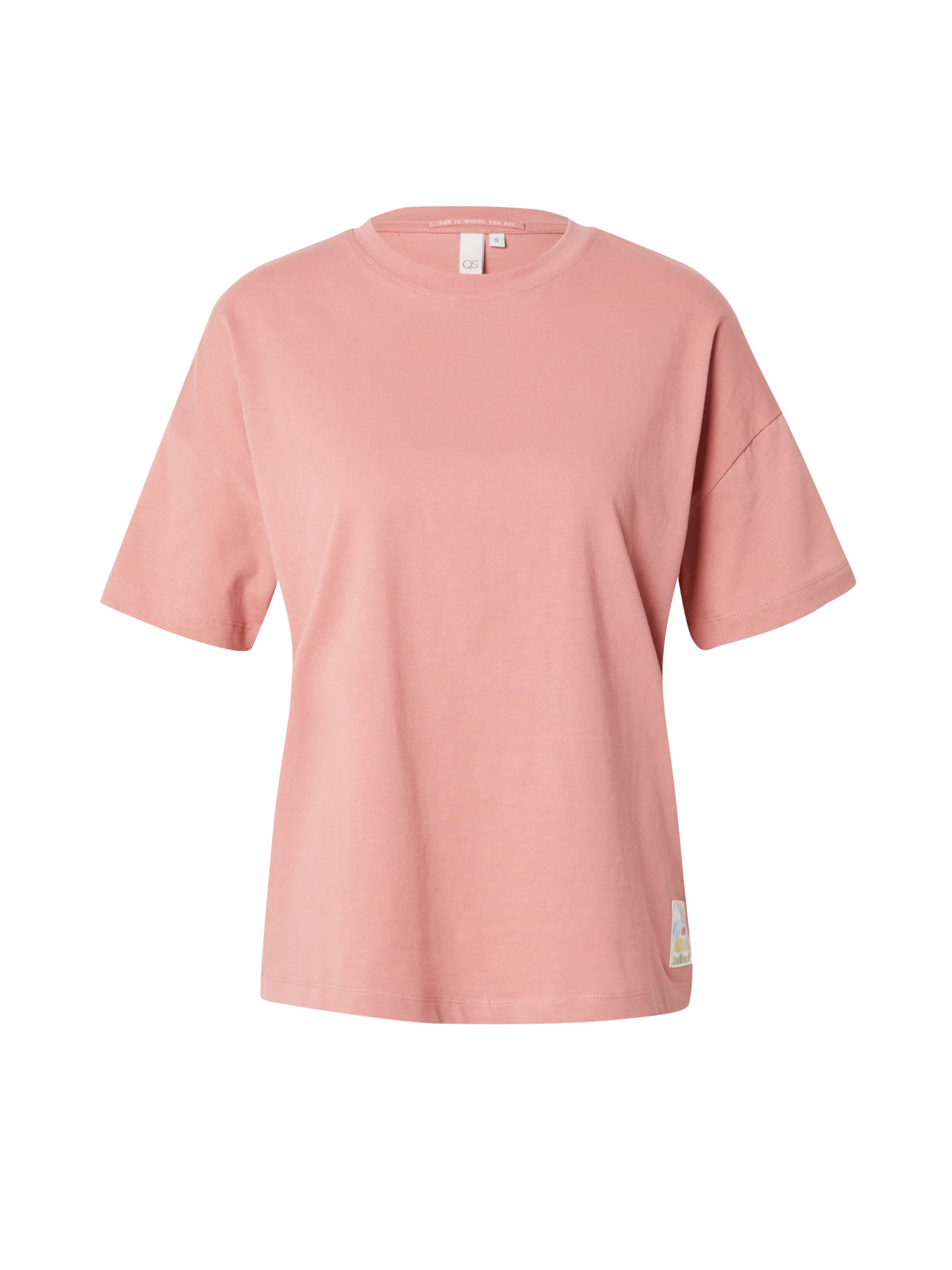 QS Μπλουζάκι σε πορτοκαλί: μπροστά