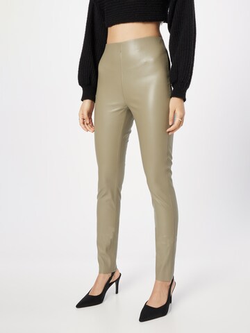 SOAKED IN LUXURY - Skinny Leggings en verde: frente