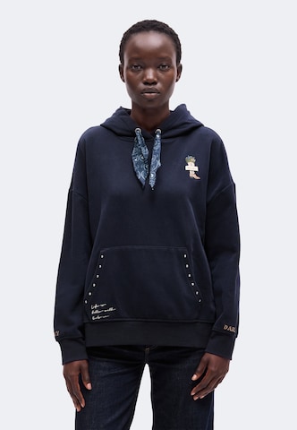 Sweat-shirt Smith&Soul en bleu : devant