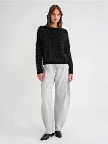 MixRay Pulover 'Pullover' | črna barva