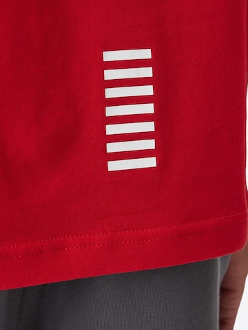 T-Shirt 'T-shirt EA7 da Uomo - nero 8NPT250208 NEROORO' EA7 Emporio Armani en rouge