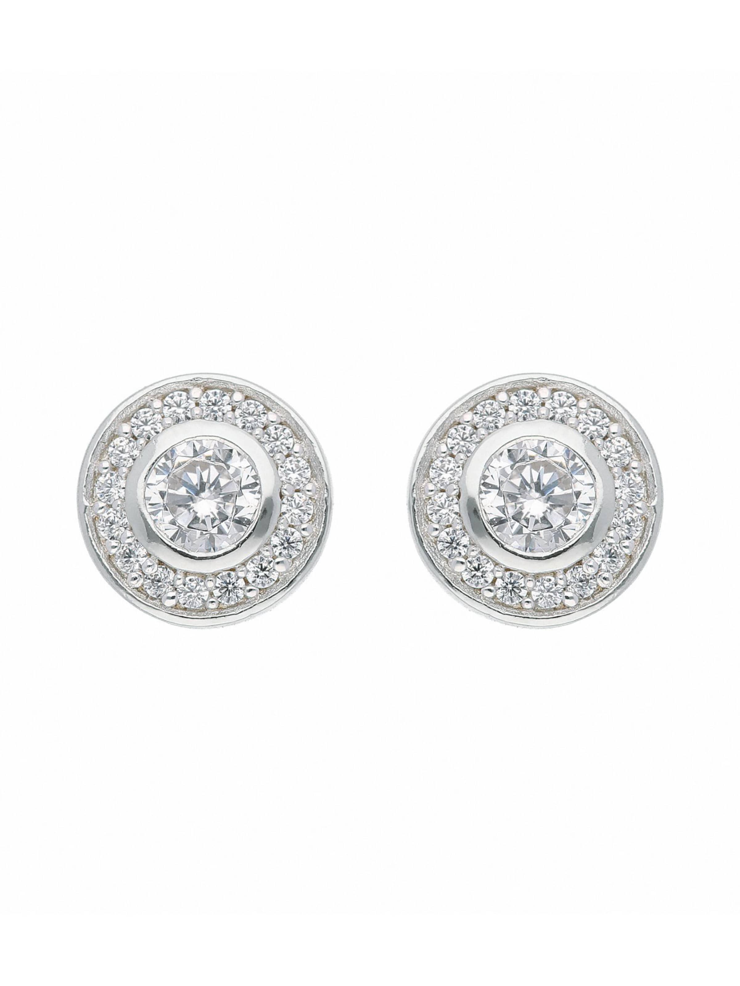 Adelia´s Ohrringe in Silber: Vorderseite