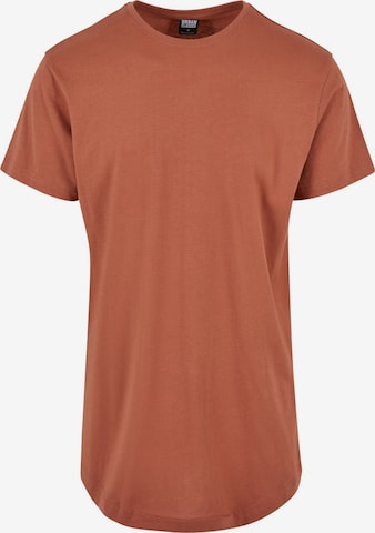 T-Shirt Urban Classics en marron : devant