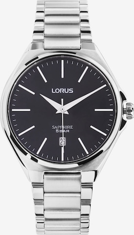 Montre à affichage analogique LORUS en argent : devant
