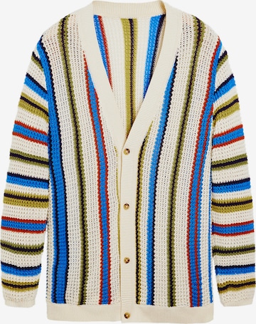 Desigual Neuletakki värissä valkoinen: etupuoli