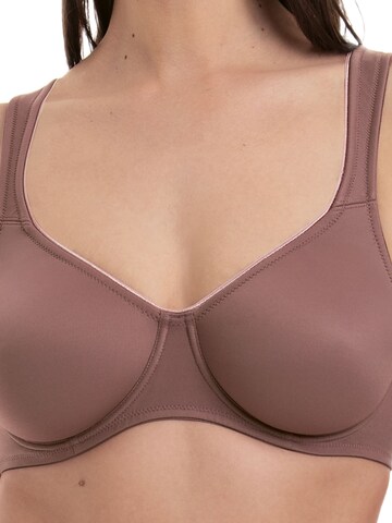 ANITA Minimiser Bra 'Twin' in Purple