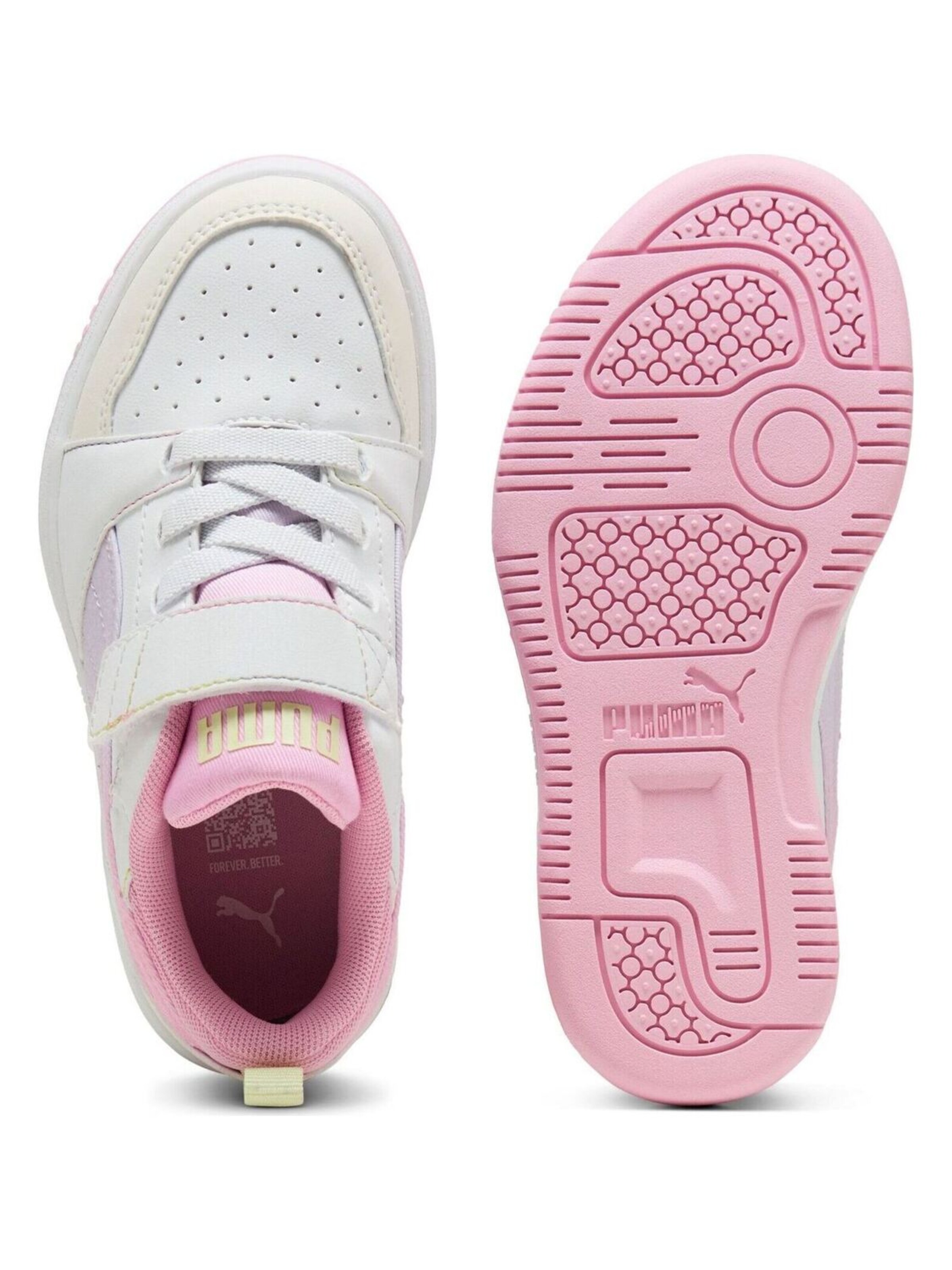 PUMA - Calzado deportivo 'Puma Rebound V6 Lo Come On Ac Ps W' en blanco
