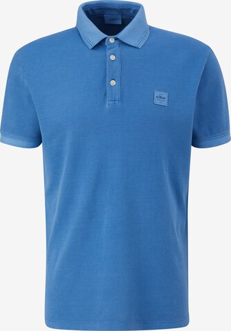 s.Oliver Shirt in Blauw: voorkant