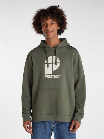 PROTEST Pullover 'CLASSIC LOGO HOODY' in Grün