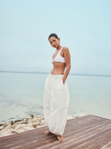 Triangle Hauts de bikini Next en blanc