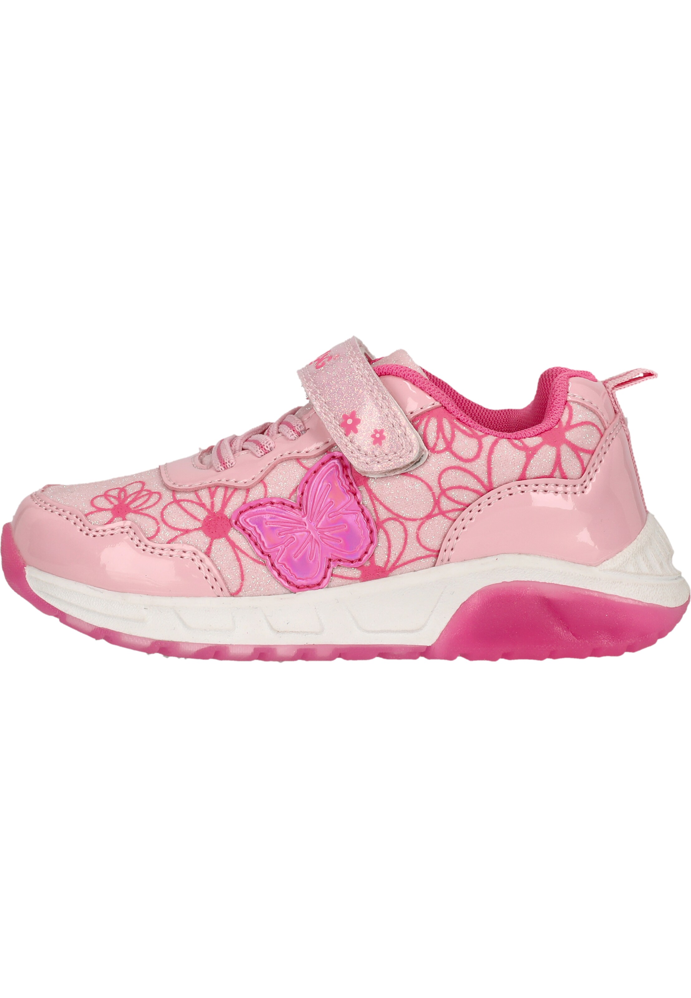 ZigZag Sneakers 'Nicoli' in Roze