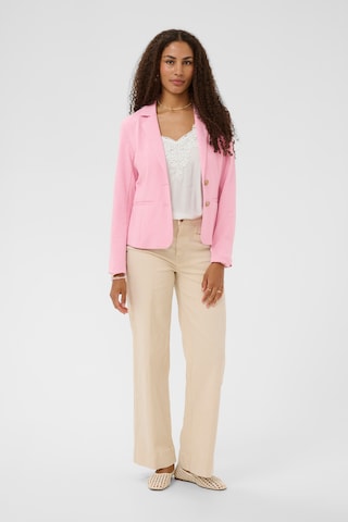 Cream Blazer 'Anett' i pink
