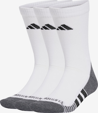 ADIDAS PERFORMANCE Athletic Socks 'Performance CLIMACOOL Cushioned Crew 3 Pairs' in Dark grey / Black / White, Item view