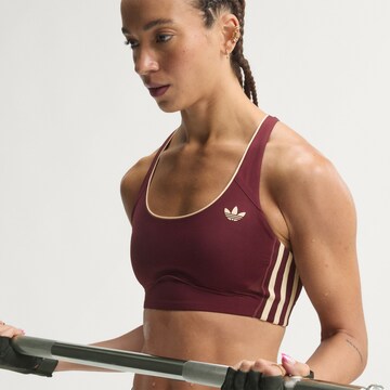 ADIDAS ORIGINALS Bralette Sports bra in Red: front