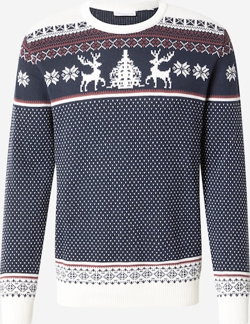 Pull-over Lindbergh en bleu : devant