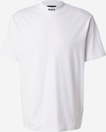 Maglietta di BOSS in bianco: frontale