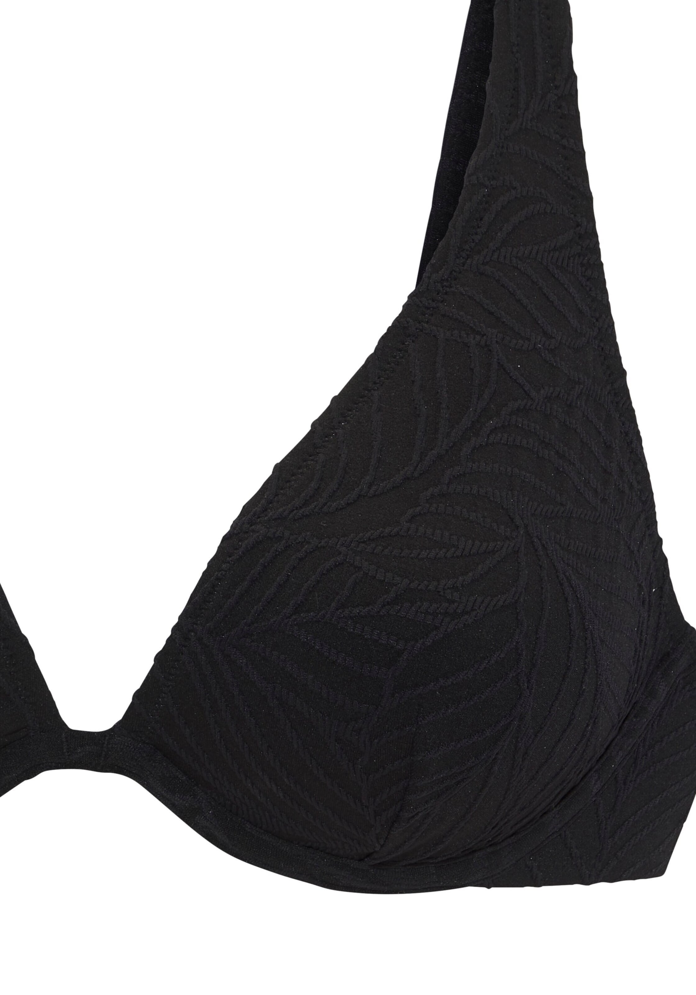 LASCANA - Clásico Top de bikini en negro