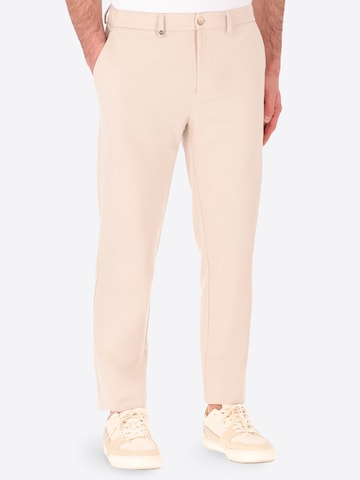 Distretto12 Regular Hose in Beige: Vorderseite