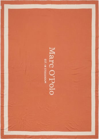 Marc O'Polo Decke 'Statement' in Rot: Vorderseite