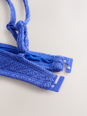 Next Balconette Bikinitop in Blauw