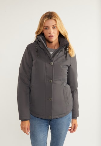 usha BLUE LABEL Between-Season Jacket in Grey: front