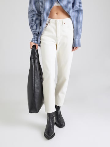 LEVI'S ® Конический (Tapered) Джинсы '501' в Белый: спереди