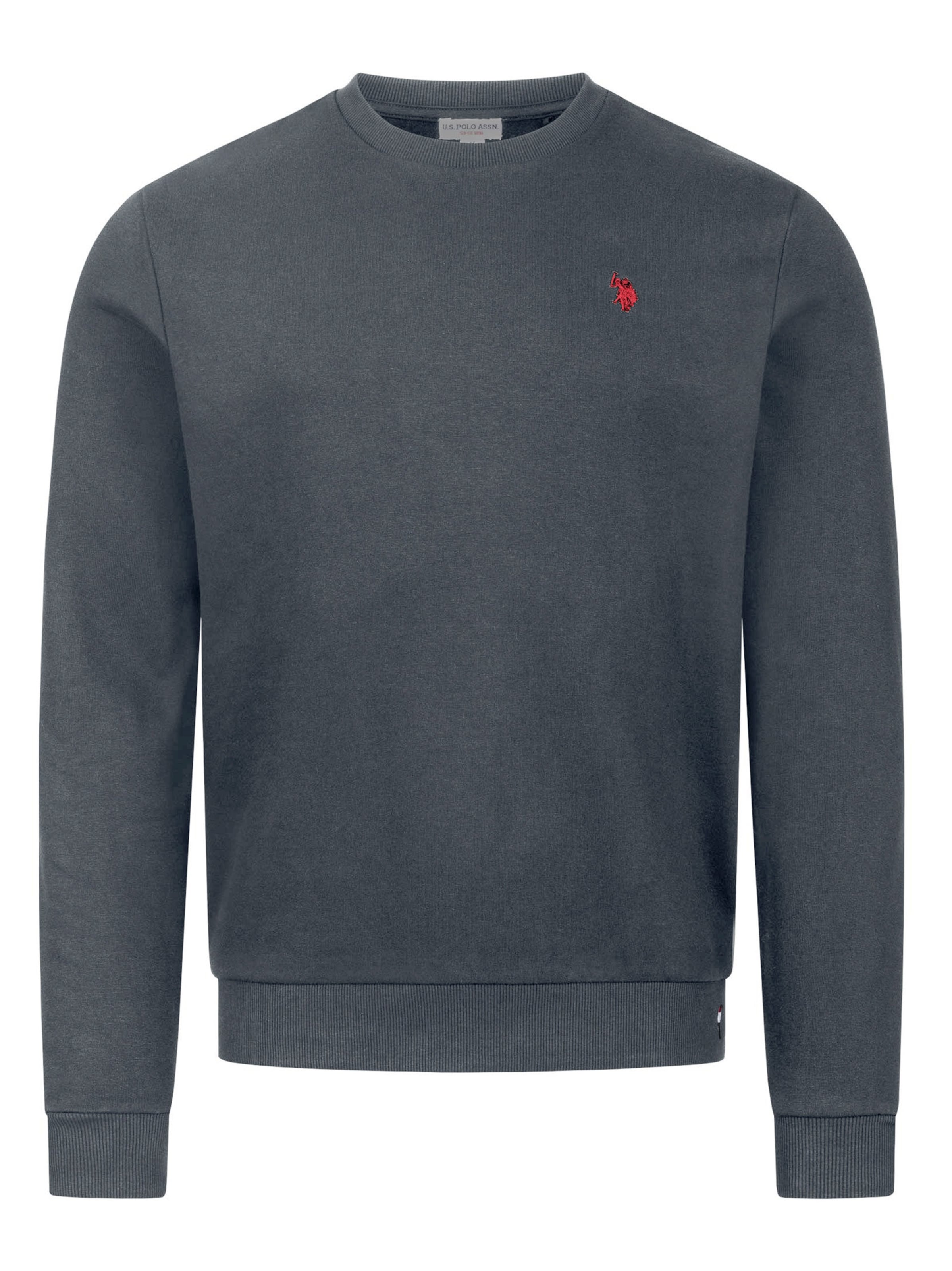 U.S. POLO ASSN. Sweatshirt in XXXL in de kleur Donkergrijs, Productweergave