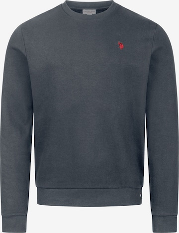 U.S. POLO ASSN. Sweatshirt in Grijs: voorkant