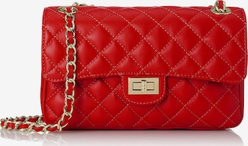 CHICCA BORSE Schoudertas in Rood: voorkant