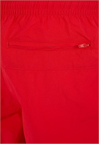 Shorts de bain Urban Classics en rouge