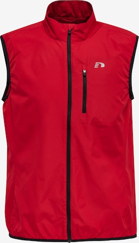 Gilet de sport Newline en rouge : devant