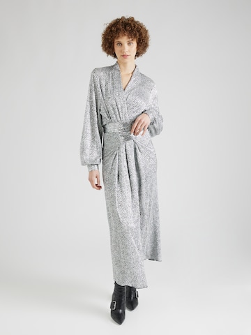 Robe de soirée 'Limea' minus en argent : devant