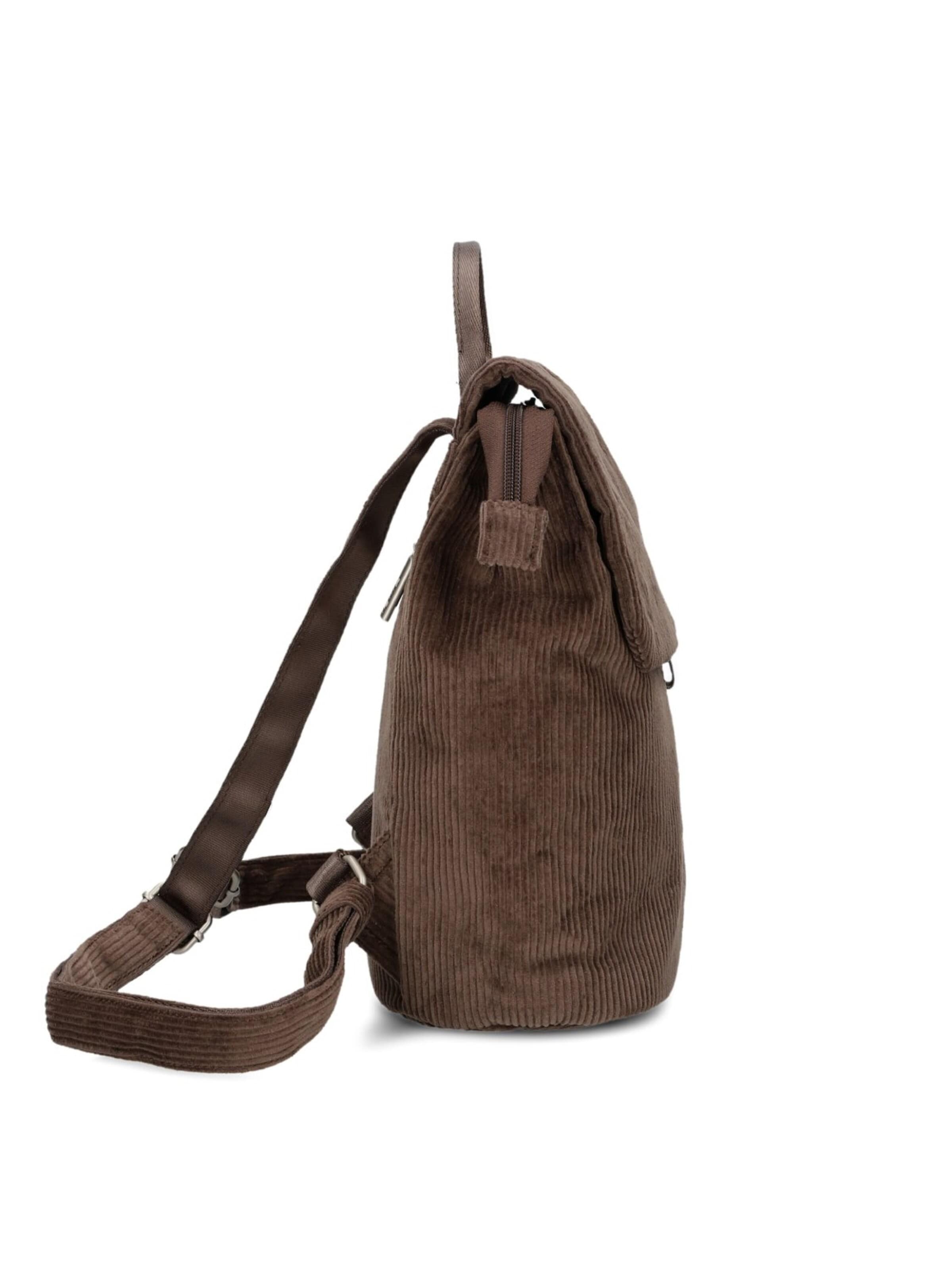 ZWEI Backpack 'Mademoiselle MR8' in Brown