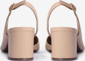 Kazar - Zapatos destalonado en beige