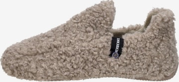Pantoufle 'Yuk Curly' VERBENAS en gris : devant