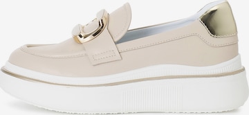 CAFè NOIR Sneakers laag in Beige: voorkant