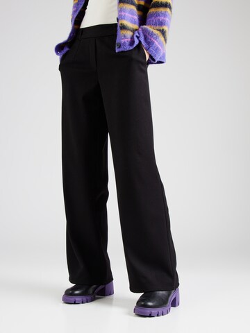 JDY Wide leg Trousers 'JDYTHORA' in Black: front