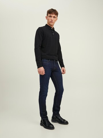 JACK & JONES Slimfit Jeans 'Tim Franklin' in Blauw