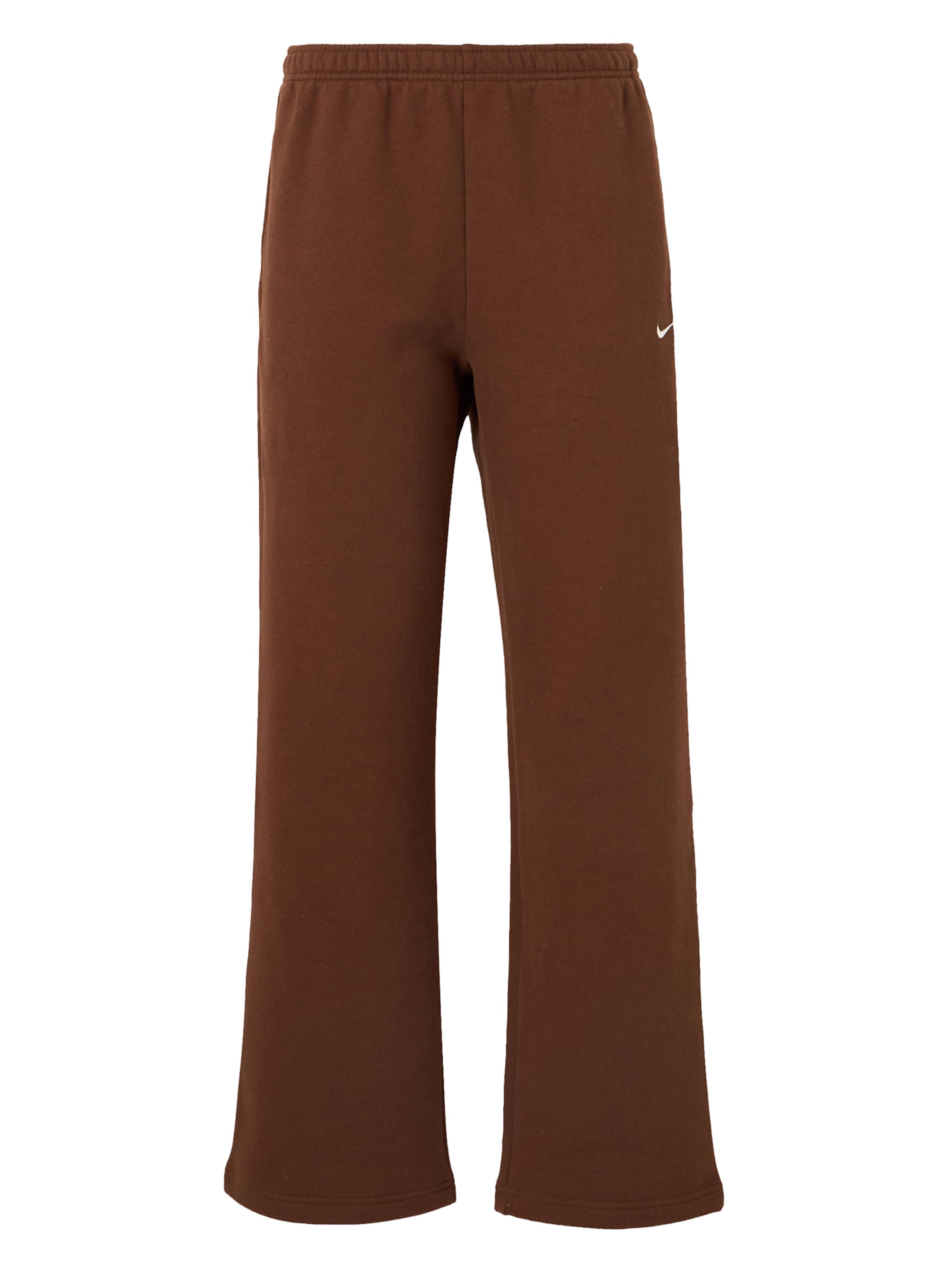Regular Pantaloni 'Studio' de la Nike Sportswear pe maro: față