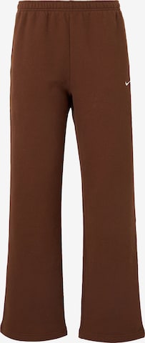 Regular Pantaloni 'Studio' de la Nike Sportswear pe maro: față