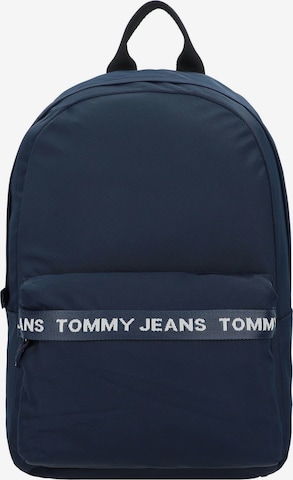Tommy Jeans Backpack 'Essential' in Blue: front