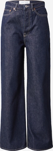 Loosefit Jeans 'Shelly' de la Samsøe Samsøe pe albastru: față