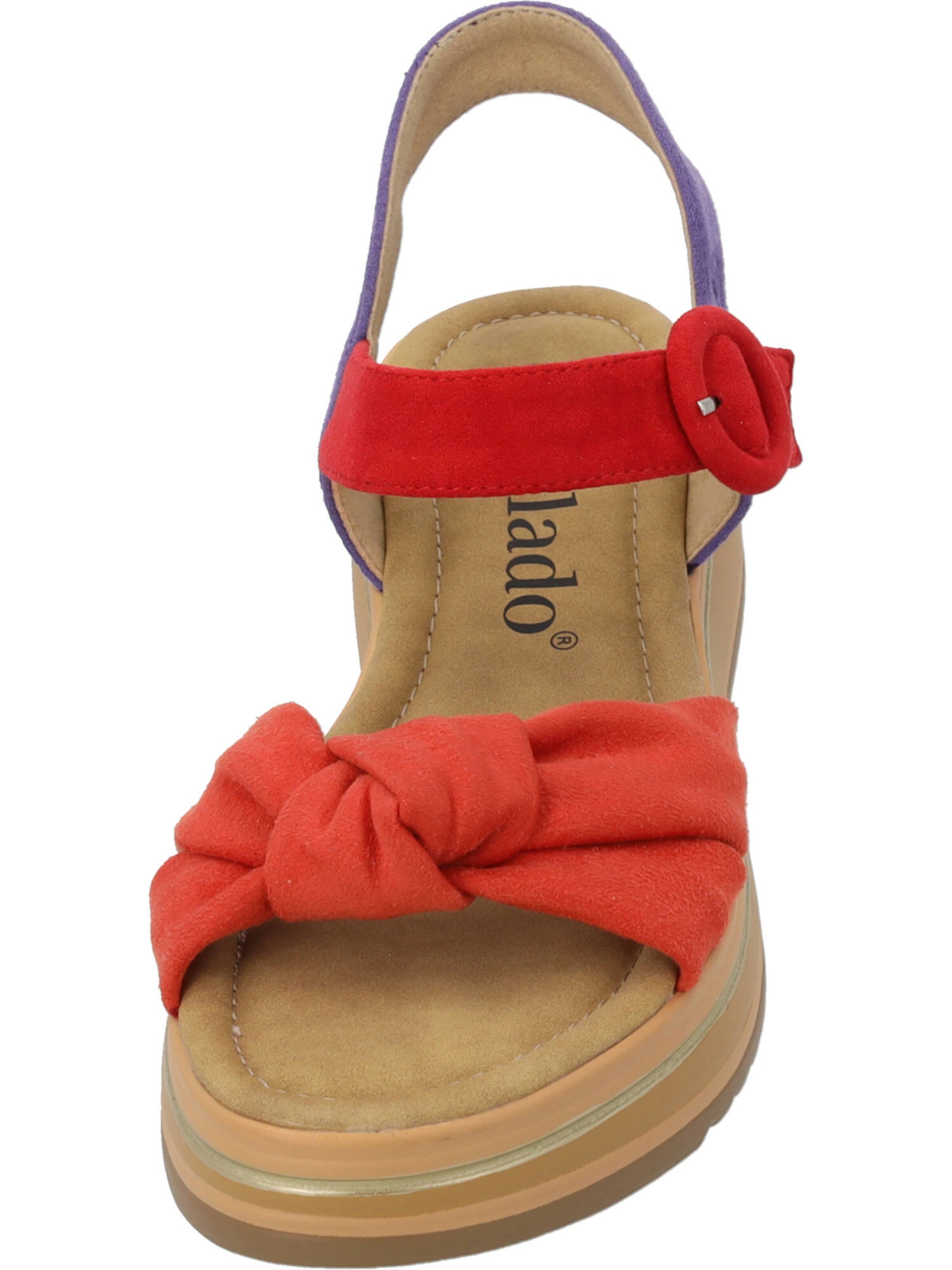 Palado Strap sandal 'Ebelli' in Red