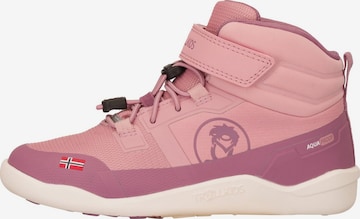 TROLLKIDS Snow Boots in Pink: front