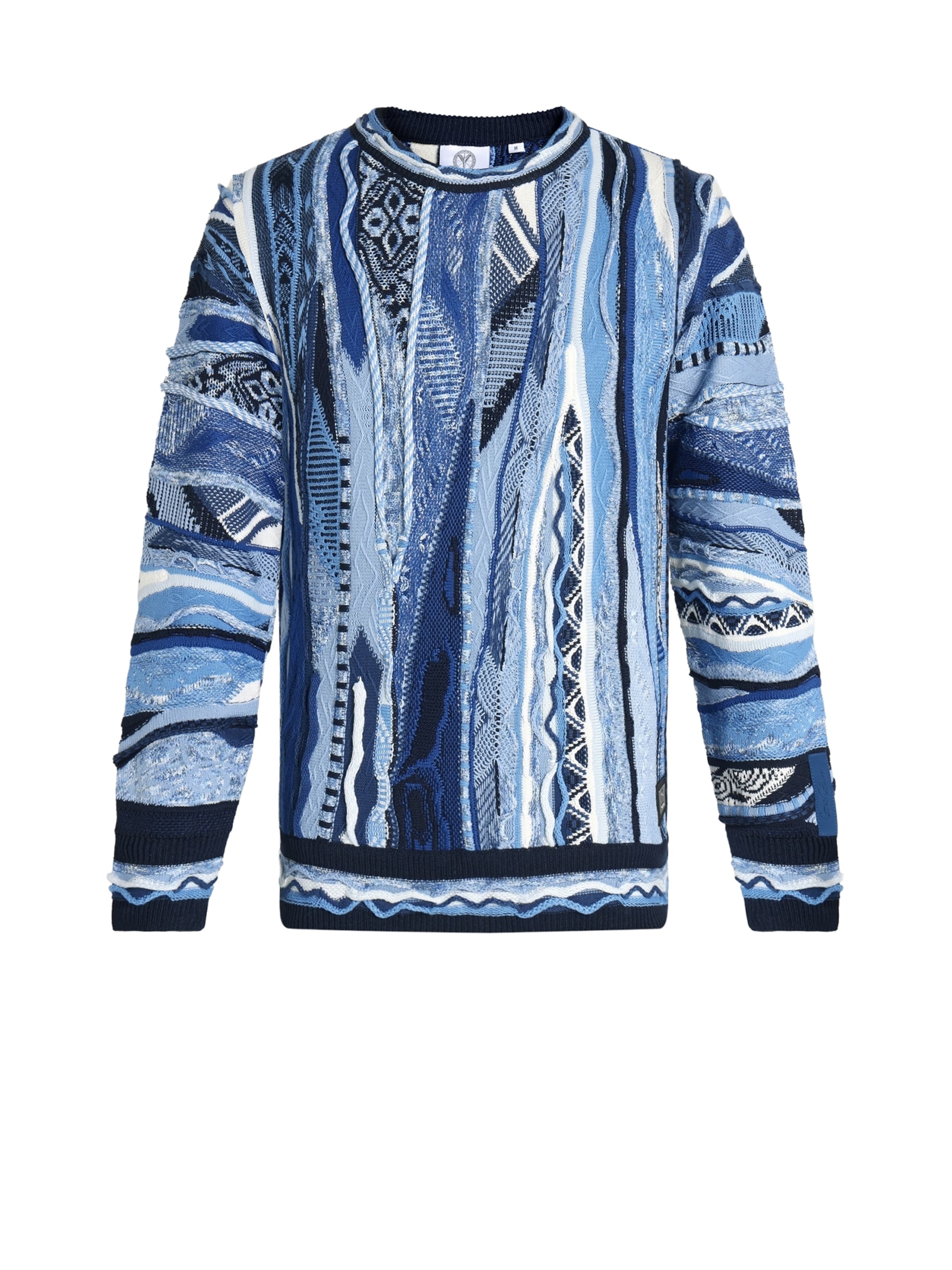 Carlo Colucci Pullover i blå: forside